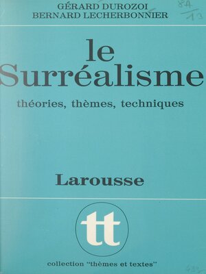 cover image of Le surréalisme